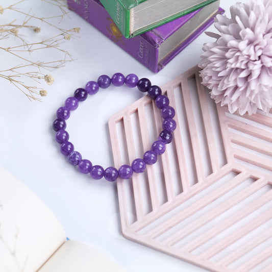 Amethyst Crystal Bracelet - Boost Serenity and Spiritual Growth