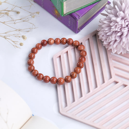 Sunstone Healing Crystal Bracelet -