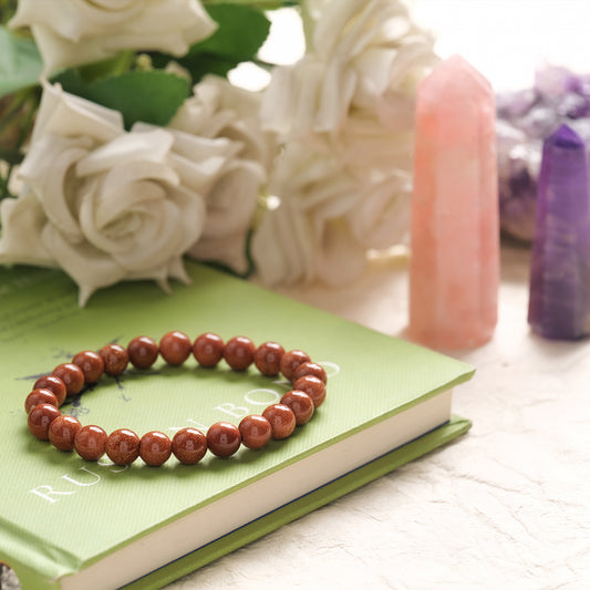 Sunstone Healing Crystal Bracelet -