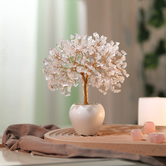 Clear Quartz Certified Healing Crystal Tree
