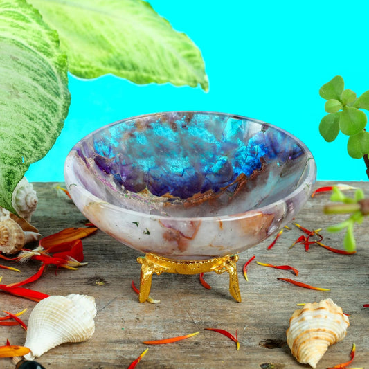 Amethyst Crystal Bowl for Healing