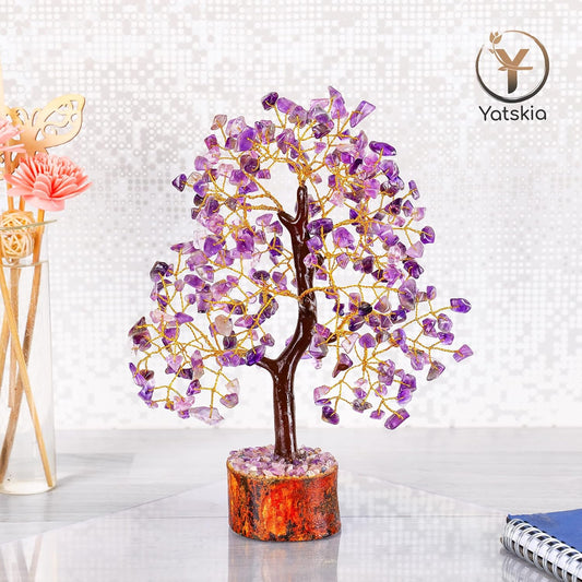 Amethyst Gemstone Tree Healing Crystals for Spirituality
