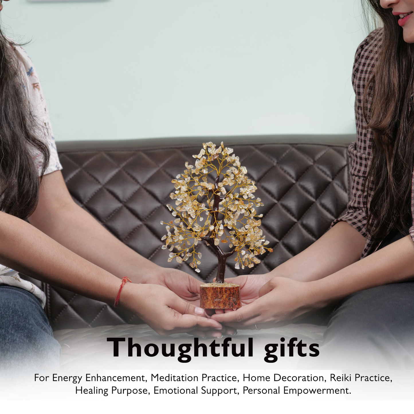 Citrine Crystal Tree For Prosperity & Abundance