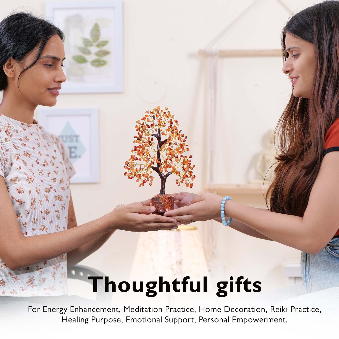 Carnelian Certified Crystal Tree