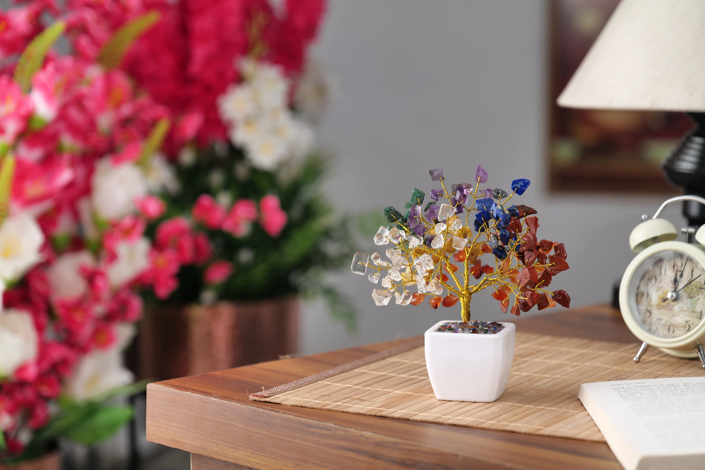 Seven Chakra Crystal Tree For Office