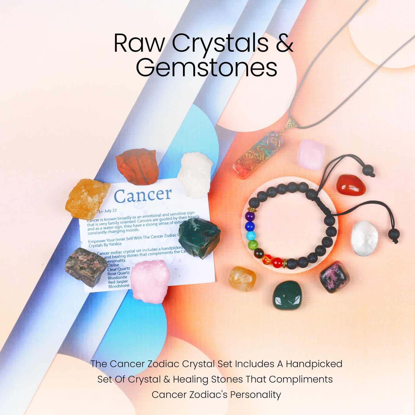 Cancer Zodiac Crystals and Stones - Cancer Birthstones and Crystals for Woman / Man