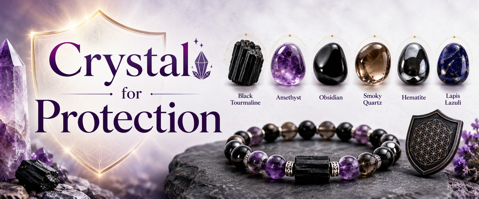Crystal for Protection: Best Stones, Bracelets & Benefits