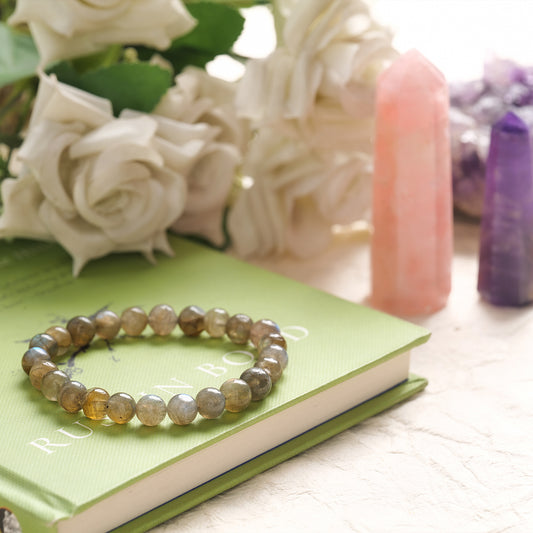 Labradorite Certified Healing Crystal Bracelet