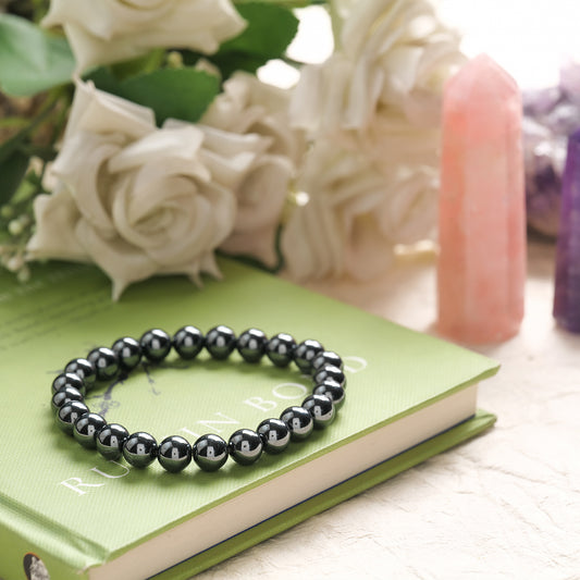 Hematite Certified Healing Crystal Bracelet