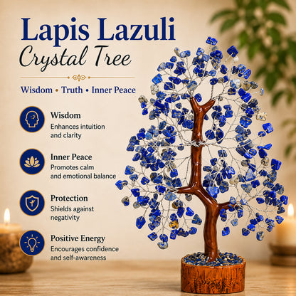Lapis Lazuli Crystal Tree