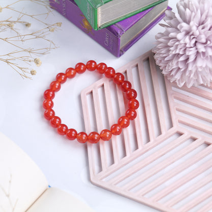 Carnelian Certified Healing Crystal Bracelet