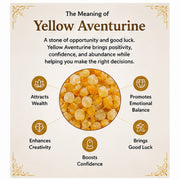 Yellow Aventurine Crystal Tree for Luck, Success & Positive Energy