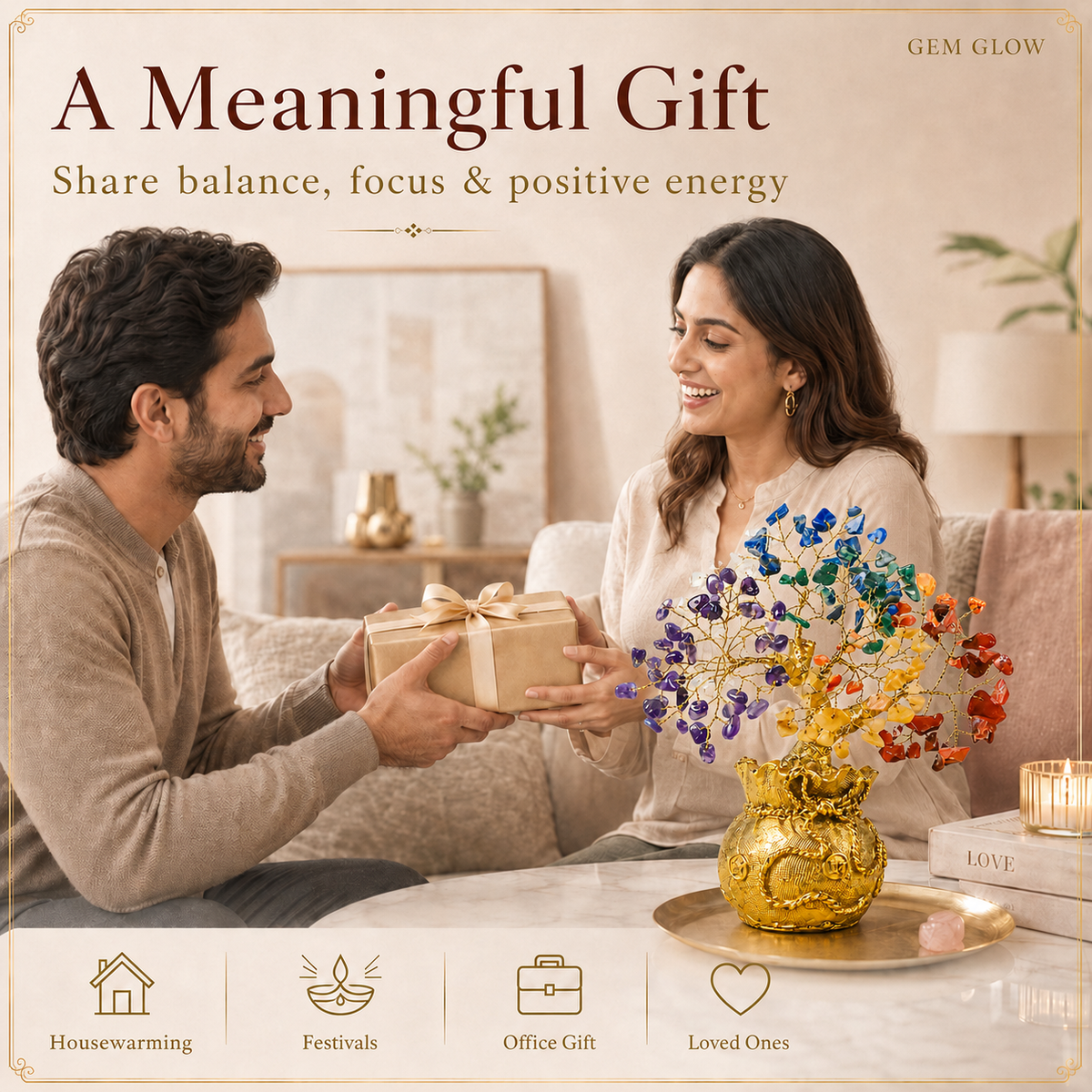 Shop Potli Seven Chakra Tree