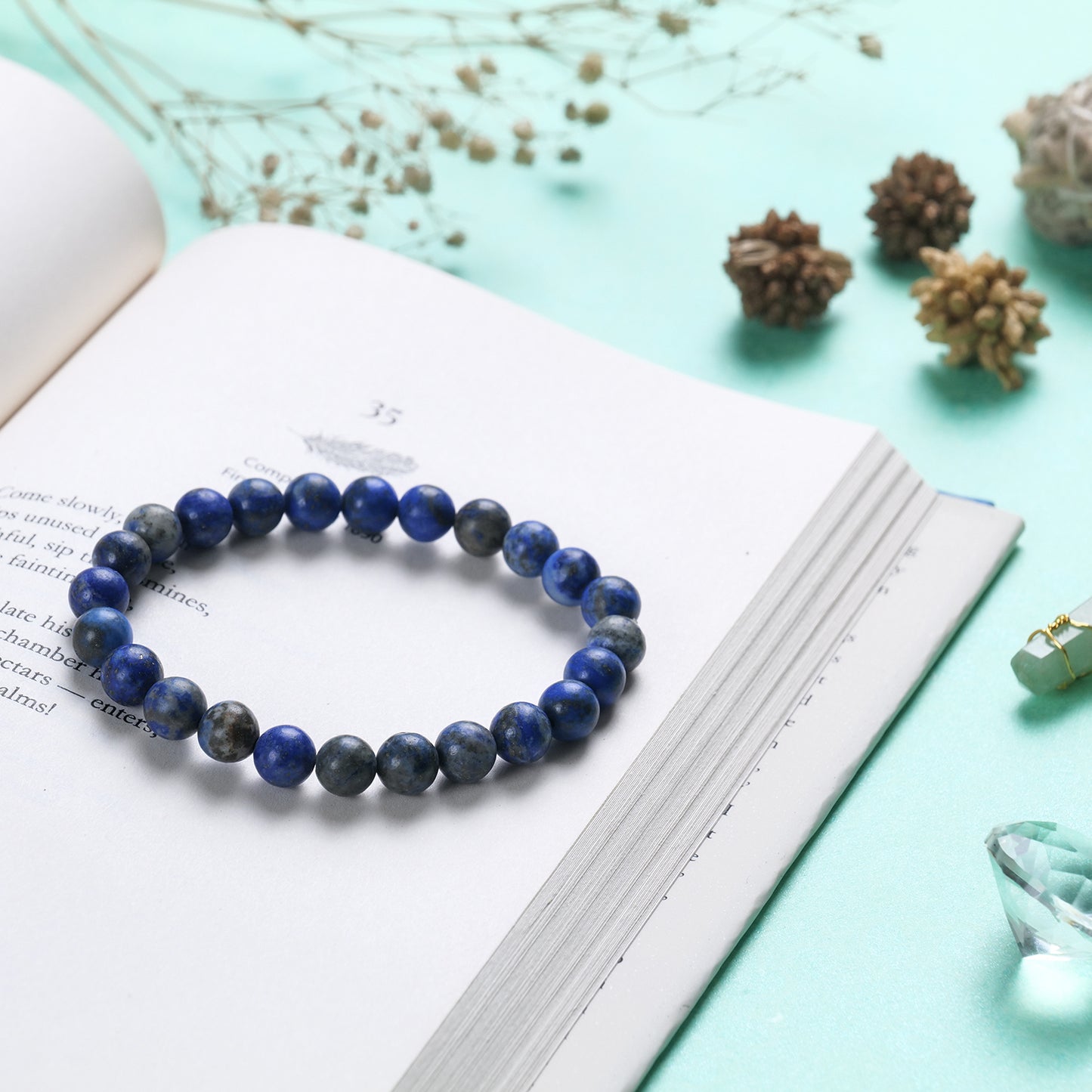 Lapis Lazuli Certified Healing Crystal Bracelet