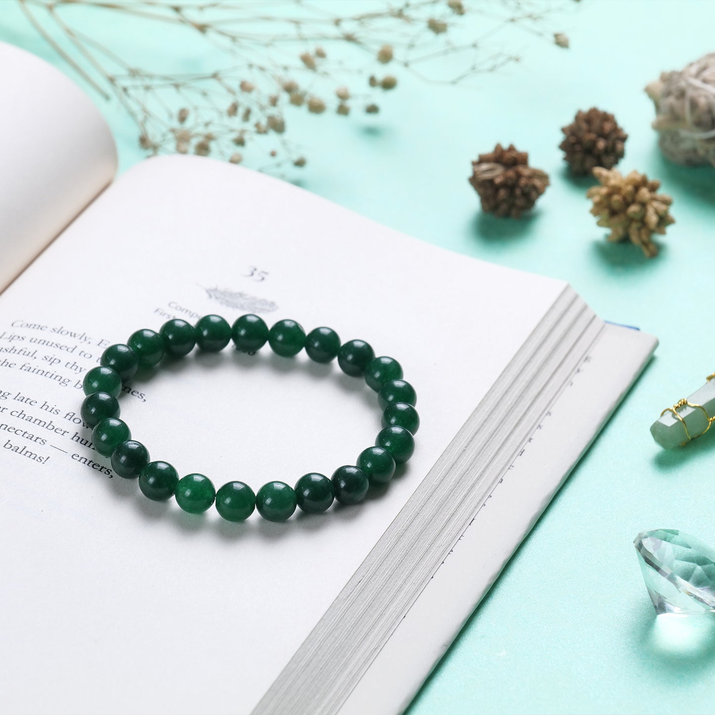 Green Aventurine Certified Healing Crystal Bracelet