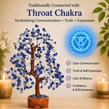 Lapis Lazuli Crystal Tree