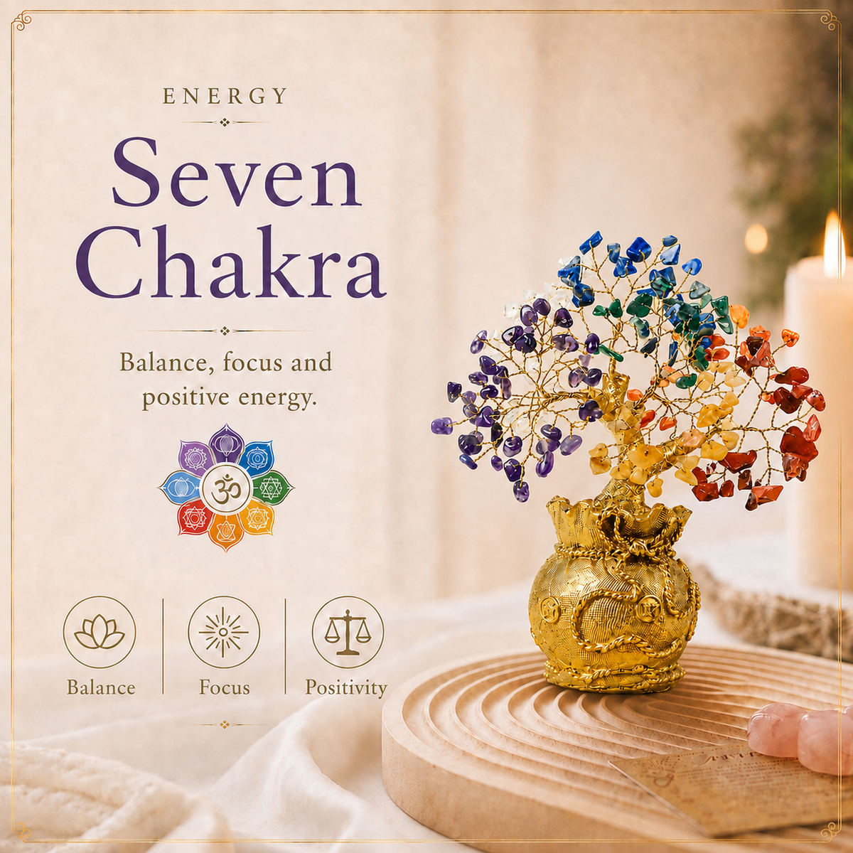 Shop Potli Seven Chakra Tree