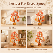 Carnelian Crystal Tree for Confidence, Energy & Success