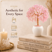 Rose Quartz Crysal Tree For your Good Luck
