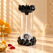 Shivling Backflow Incense Burner | Lotus Smoke Fountain