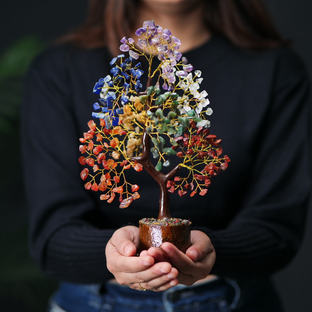 crystal bonsai tree