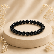 Black Tourmaline Certified Healing Crystal Bracelet