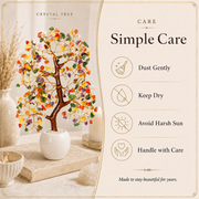 Mix 7 Chakra Crystal Tree