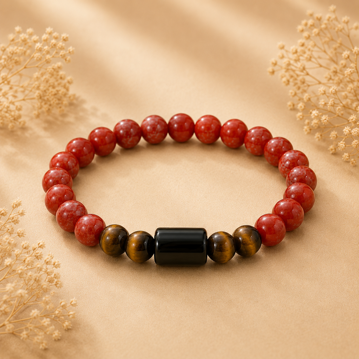 Amethyst Aries Zodiac Crystal Bracelet - Enhance Your Protection