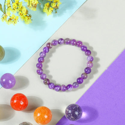 Amethyst Crystal Bracelet For Weight Loss