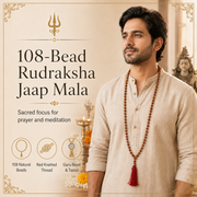 108-Bead Rudraksha Jaap Mala