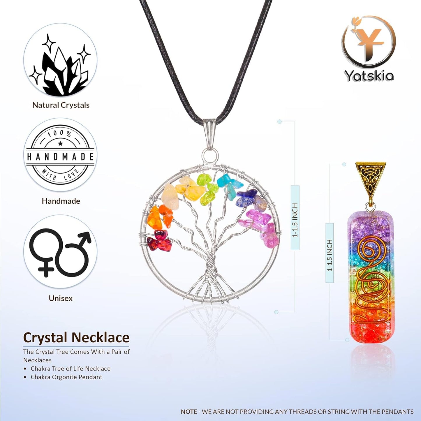 Seven Chakra Crystal Tree - Gift For Women