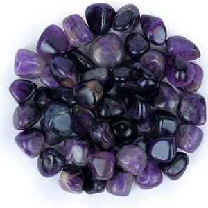 Amethyst Healing Tumbled Stone - Boost Energy and Inner Peace