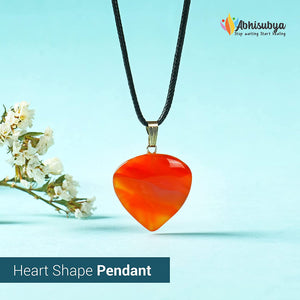 Carnelian Crystal Pendant For Women