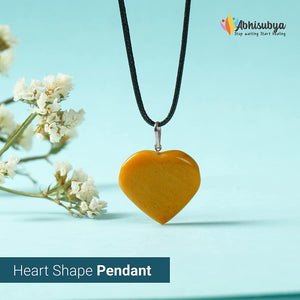 Yellow Aventurine Crystal Pendant For Women