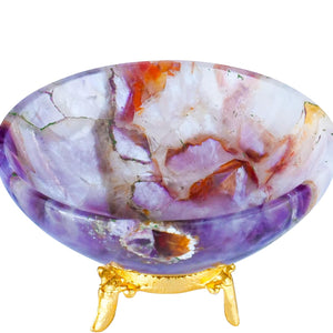 Amethyst Crystal Bowl for Healing