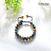 Triple Protection Crystal Bracelet - Shield Against Negative Energy