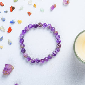 Amethyst Crystal Bracelet for Weight Loss – Boost Metabolism and Clarity