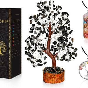Black Tourmaline Crystal Tree - Birthday Gifts For Mom -Home Decor