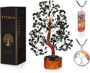 Black Tourmaline Crystal Tree - Protection