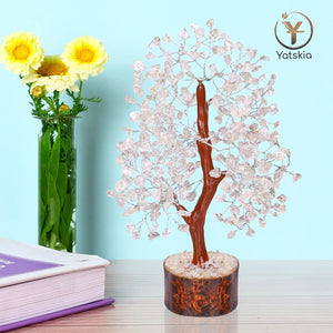 Clear Quartz Gemstone Tree - Healing Energy and Natural Beauty