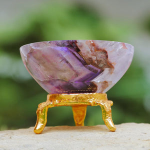 Amethyst Crystal Bowl for Healing