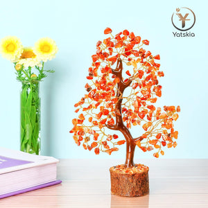 Carnelian Gemstone Tree - 10-12