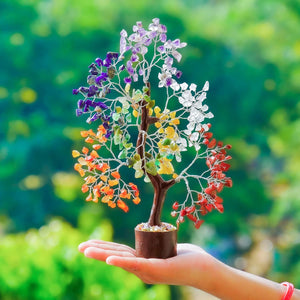 Seven Chakra Gemstone Tree 10-12