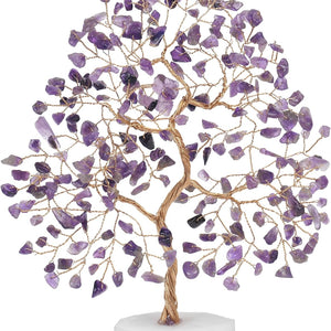 Amethyst Gemstone Tree Spiritual Growth, Healing, Clarity Crystal Tree