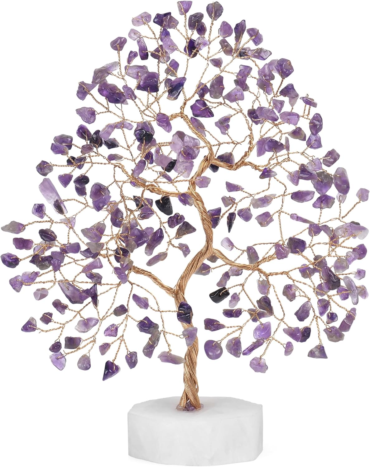 Amethyst Gemstone Tree Spiritual Growth, Healing, Clarity Crystal Tree