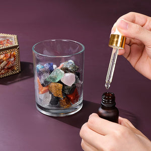 15 Healing Crystals and Stones Set - Raw Chakra Stones Collection