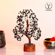 Black Tourmaline Crystal Tree - Protection