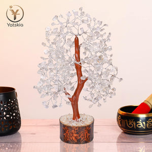 Clear Quartz Gemstone Tree - Healing Energy and Natural Beauty