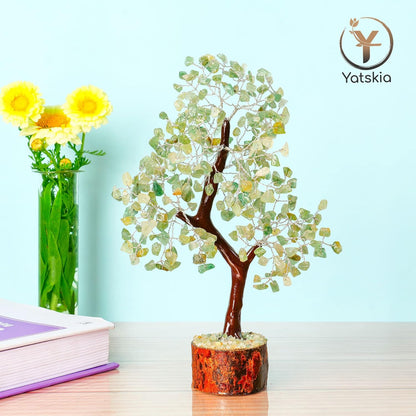 Green Jade Gemstone Tree - Womens Birthday Gifts Unique