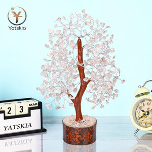 Clear Quartz Gemstone Tree - Healing Energy and Natural Beauty